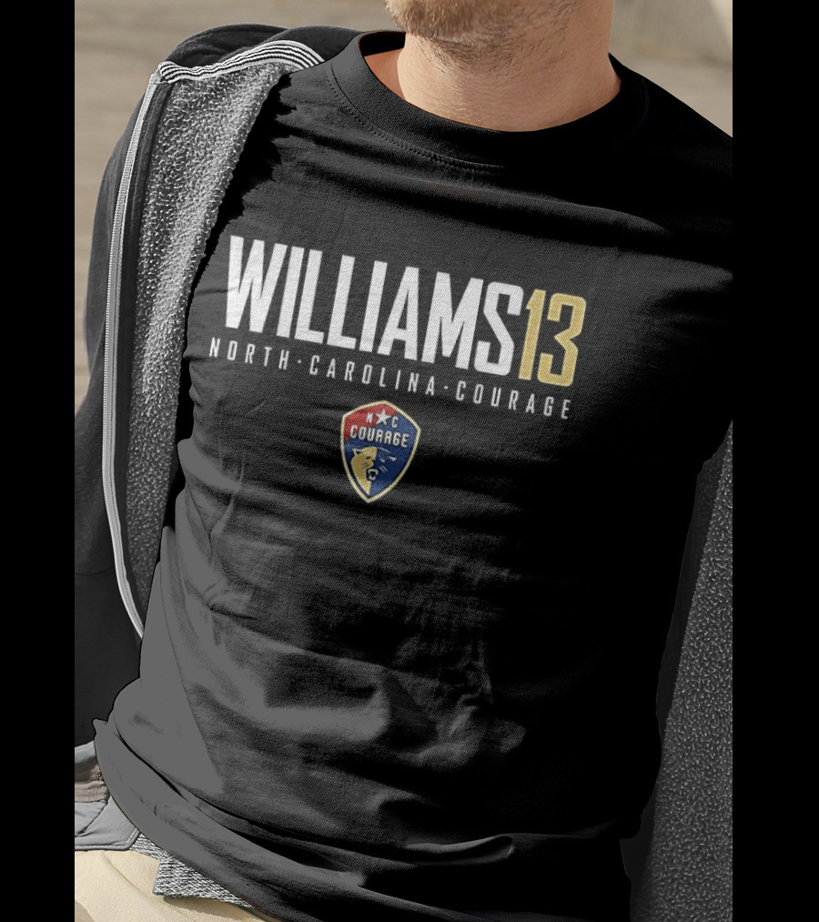 WILLIAMS 13 North Carolina Courage NC T-Shirt