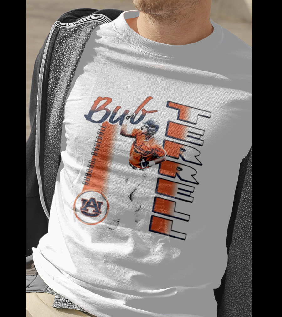Bub Terrell Auburn Baseball Player Auburn Tigers T-Shirt