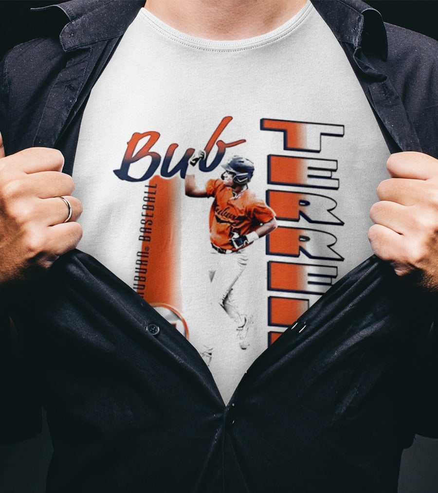 Bub Terrell Auburn Baseball Player Auburn Tigers T-Shirt