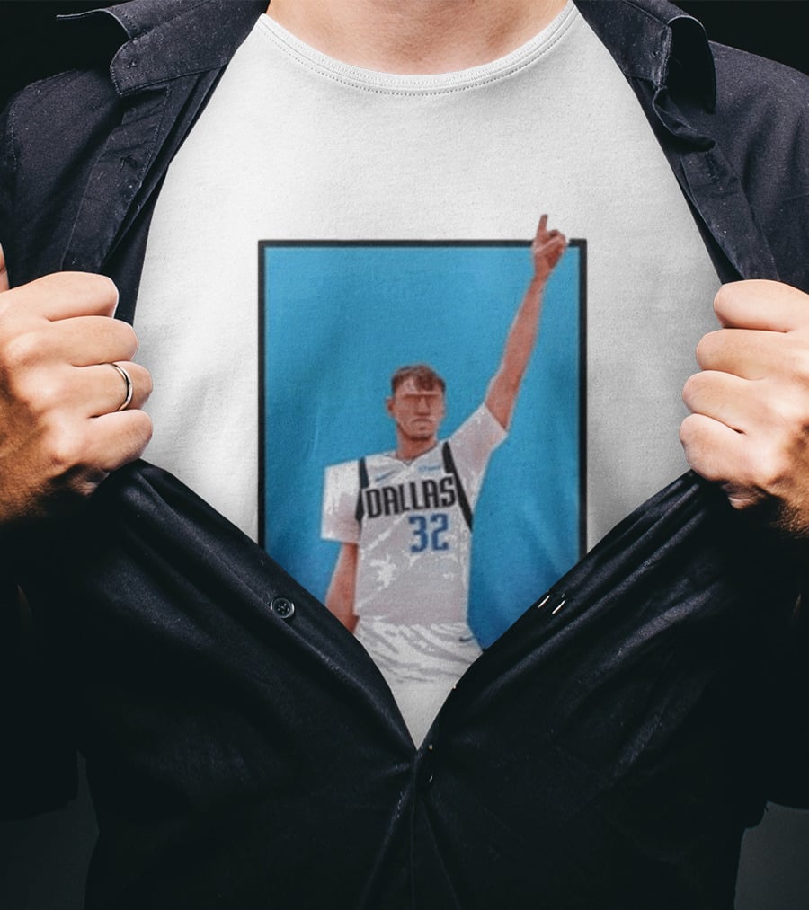Dallas Mavericks Cooper Flagg 32 NBA 2025 26 Rookie Of The Year T-Shirt
