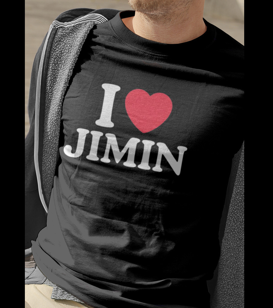 I Love Jimin BTS KPop Lover Fan T-Shirt
