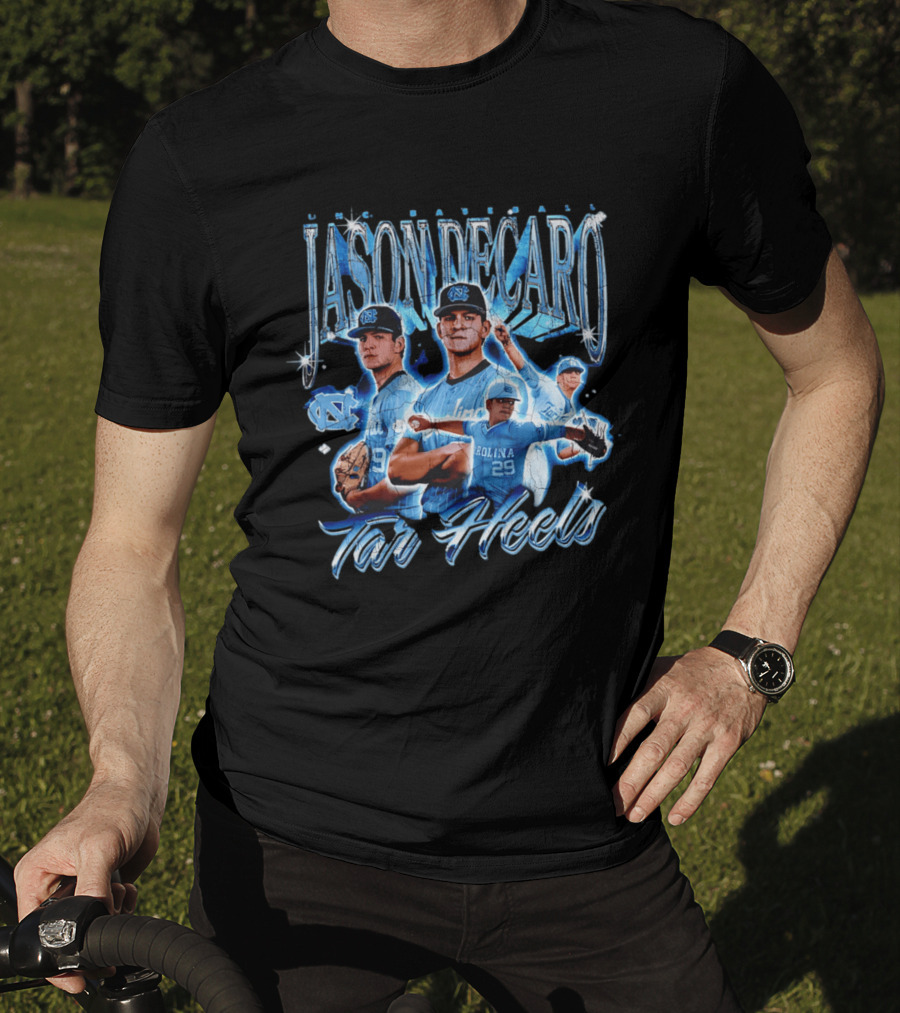 North Carolina Tar Heels Baseball Jason DeCaro T-Shirt
