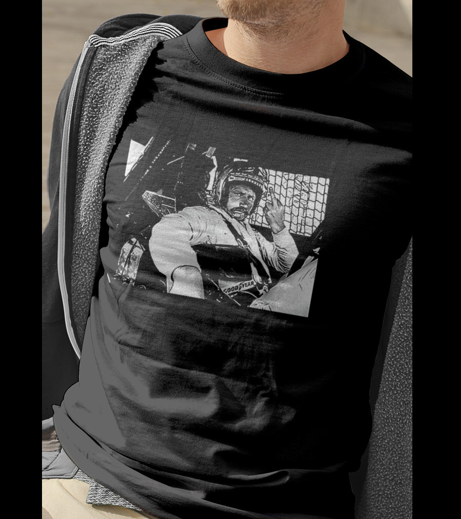 Lorain County Speedway Racing Driver Gesture T-Shirt
