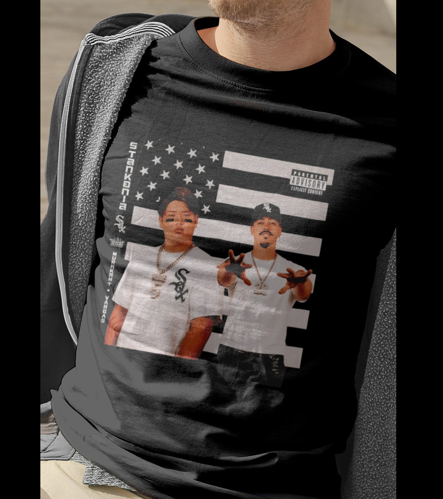 Murakami Munetaka Miguel Vargas Chicago White Sox Baseball American Flag Advisory 5 20 T-Shirt
