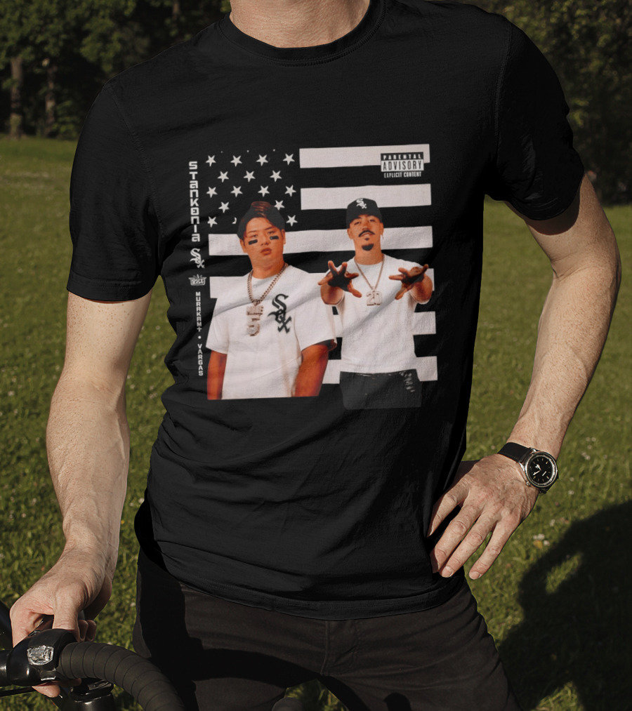 Murakami Munetaka Miguel Vargas Chicago White Sox Baseball American Flag Advisory 5 20 T-Shirt