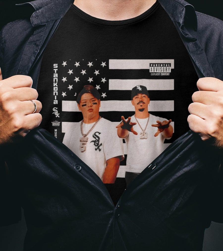 Murakami Munetaka Miguel Vargas Chicago White Sox Baseball American Flag Advisory 5 20 T-Shirt