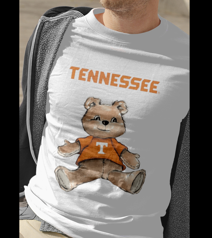 Tennessee Volunteers Teddy Bear Orange T T-Shirt