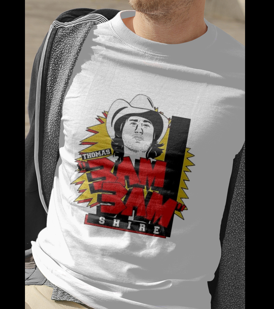 Thomas Shire 3AM 3AM Cowboy Hat Portrait Burst T-Shirt