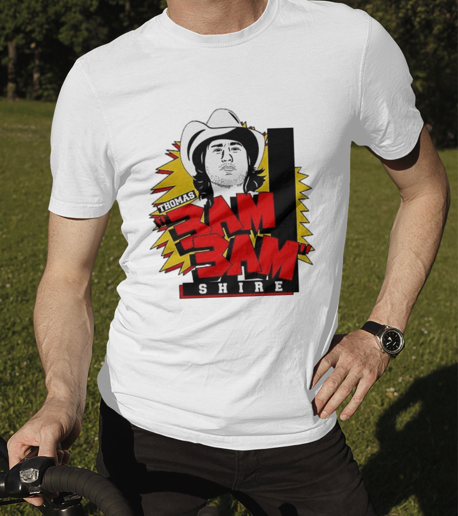 Thomas Shire 3AM 3AM Cowboy Hat Portrait Burst T-Shirt