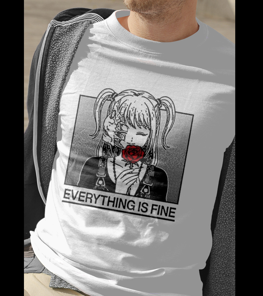 Tomie Kawakami Everything Is Fine Anime T-Shirt