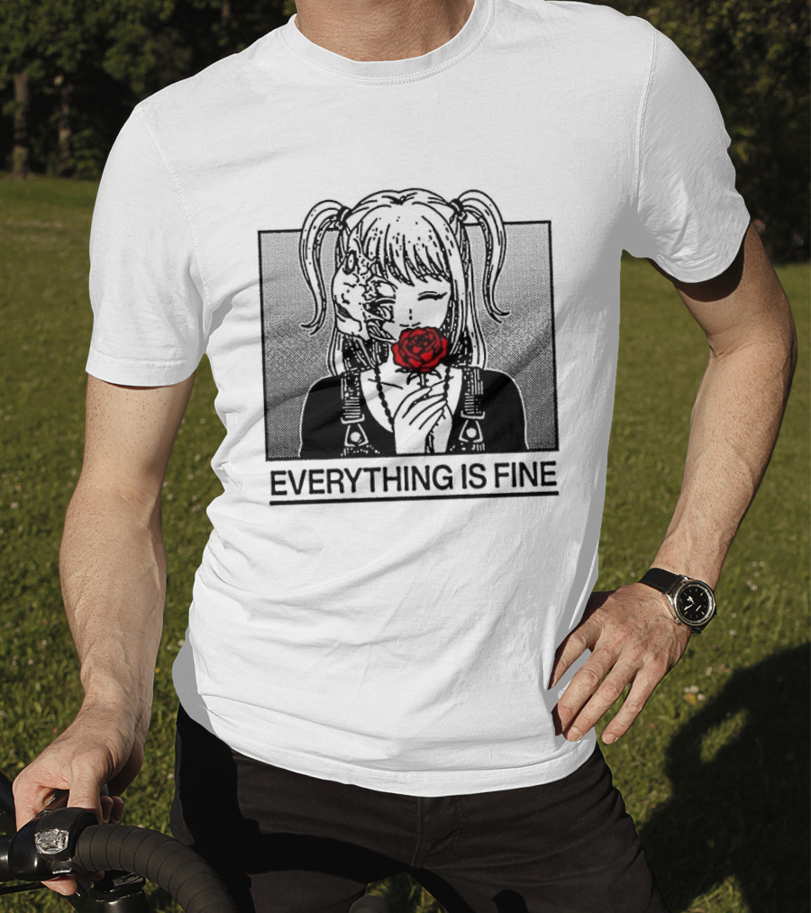 Tomie Kawakami Everything Is Fine Anime T-Shirt