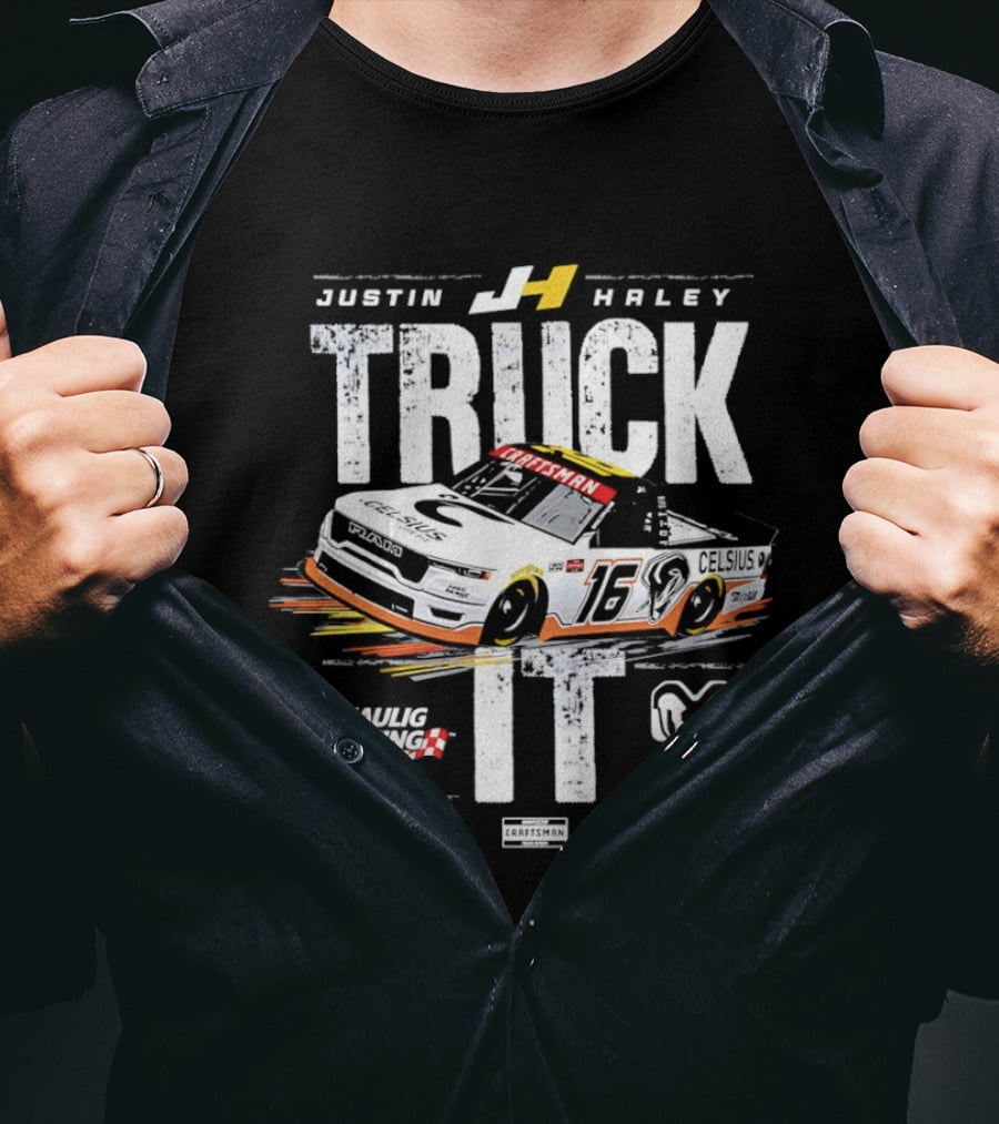 Justin Haley Truck It Kaulig Racing Ram Craftsman 16 T-Shirt