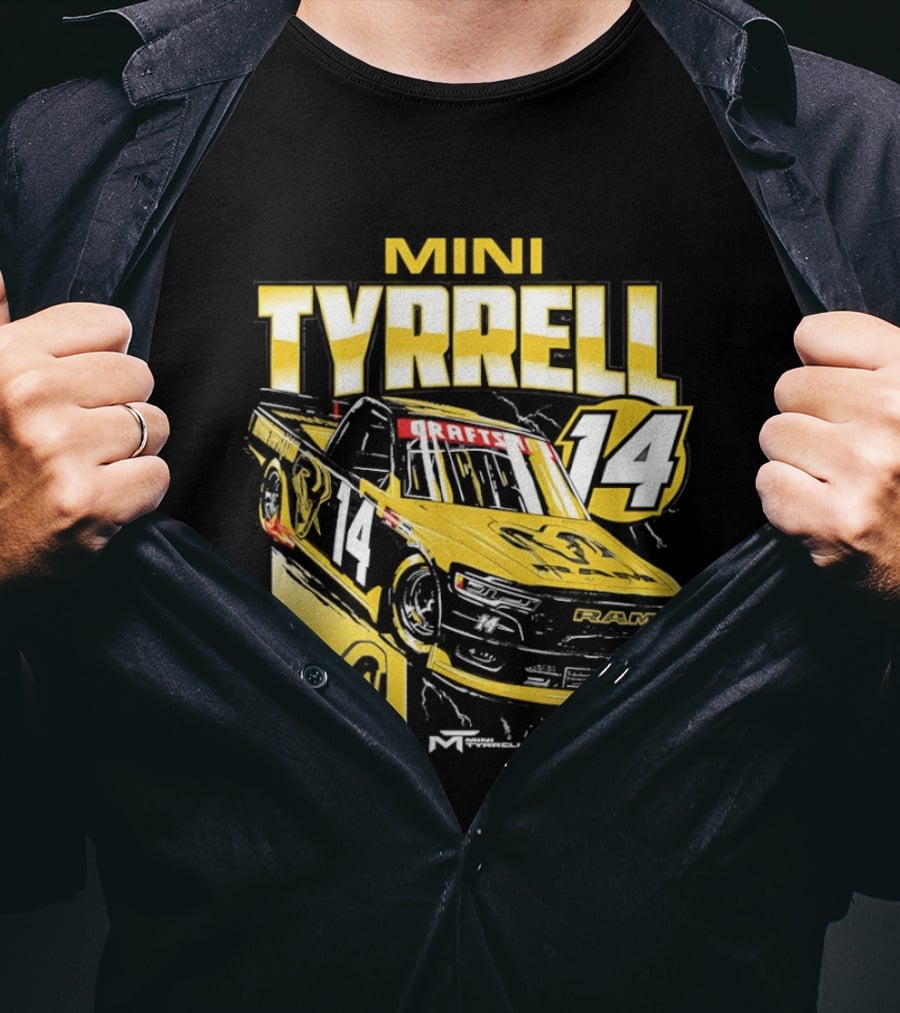 Mini Tyrell Kaulig Racing Ram NASCAR Craftsman 14 Car T-Shirt
