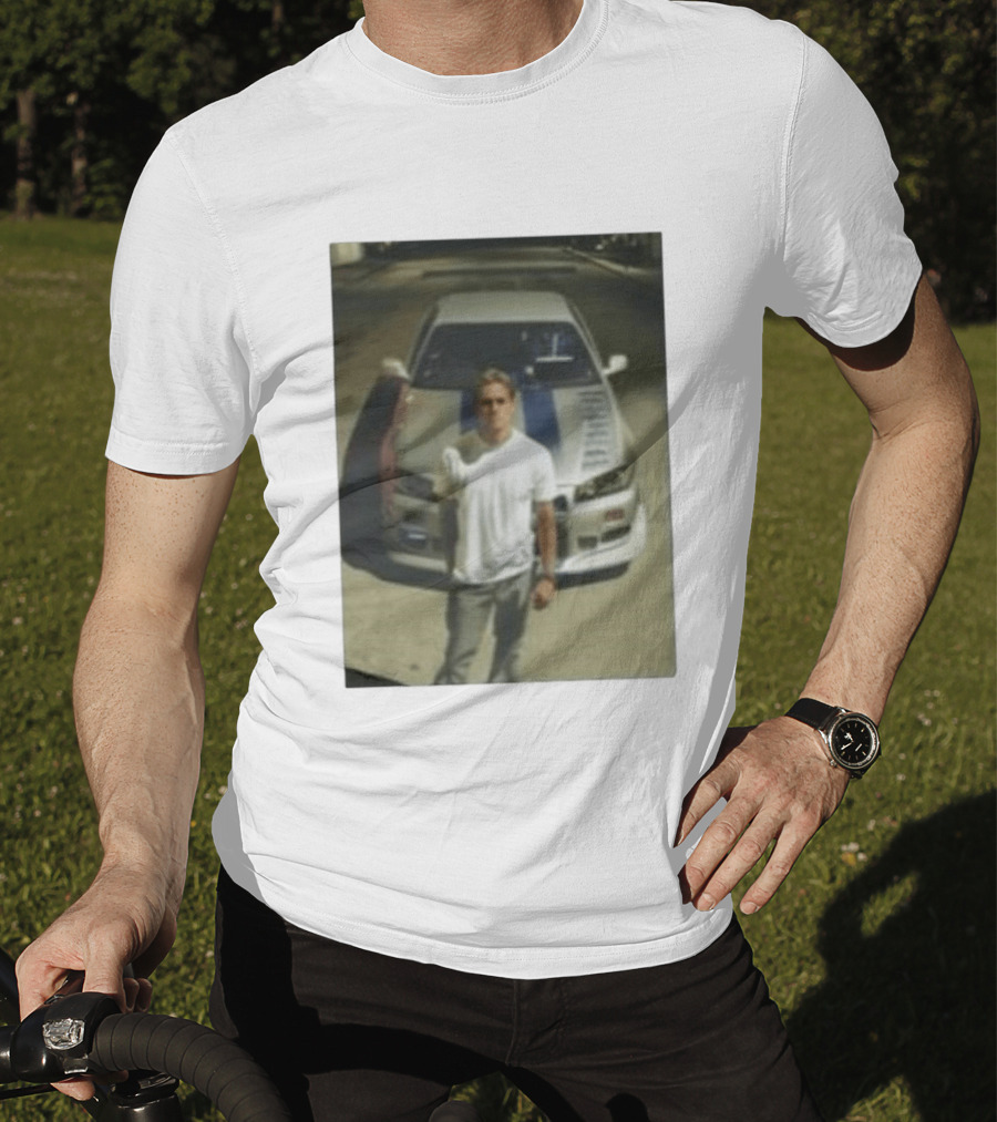 50th Birthday Archive 01 The Paul Walker Foundation Nissan Skyline R34 T-Shirt