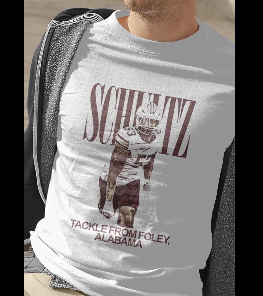 SCHULTZ Tackle From Foley Alabama T-Shirt