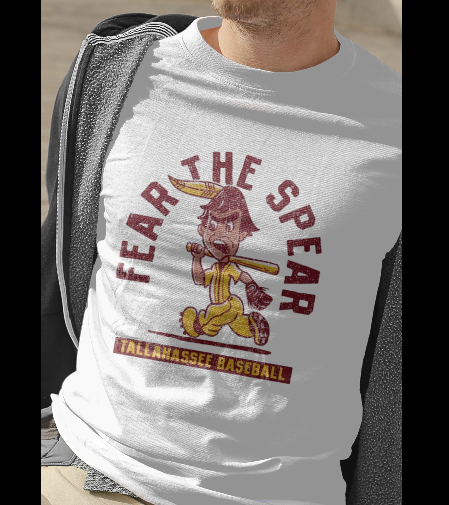 Florida State Seminoles Fear The Spear Tallahassee Baseball T-Shirt