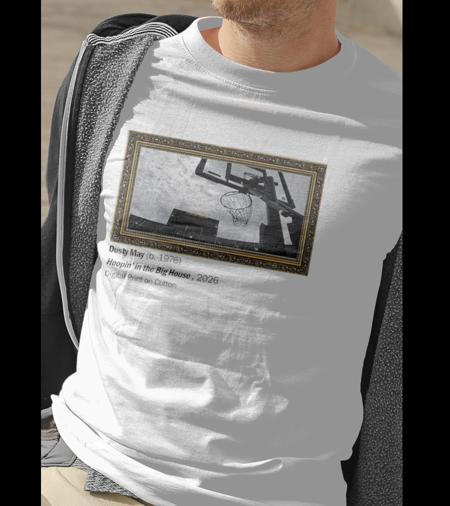 Michigan Stadium Basketball 2026 Hoopin' In The Big House T-Shirt