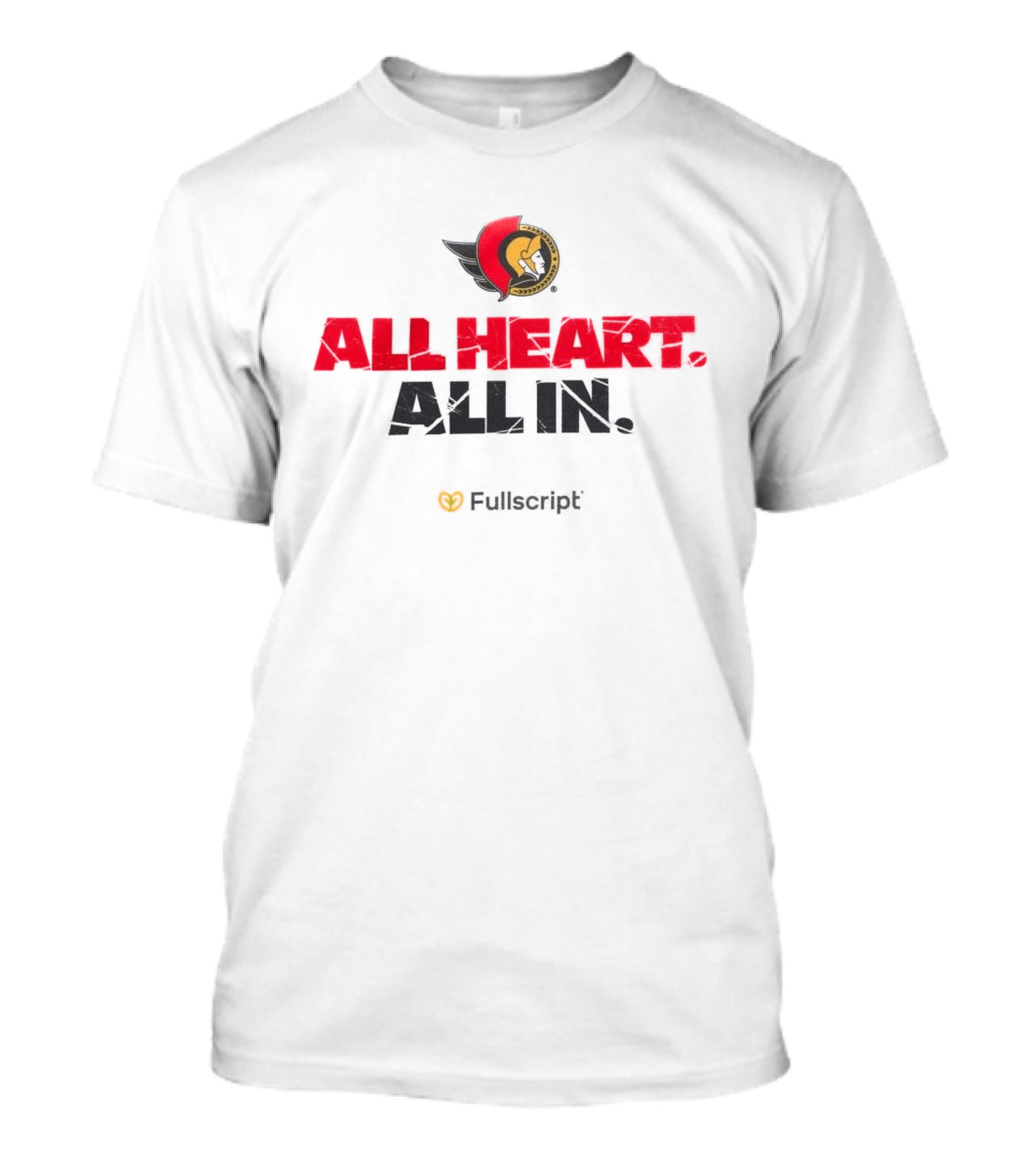 Ottawa Senators All Heart All In Fullscript T-Shirt