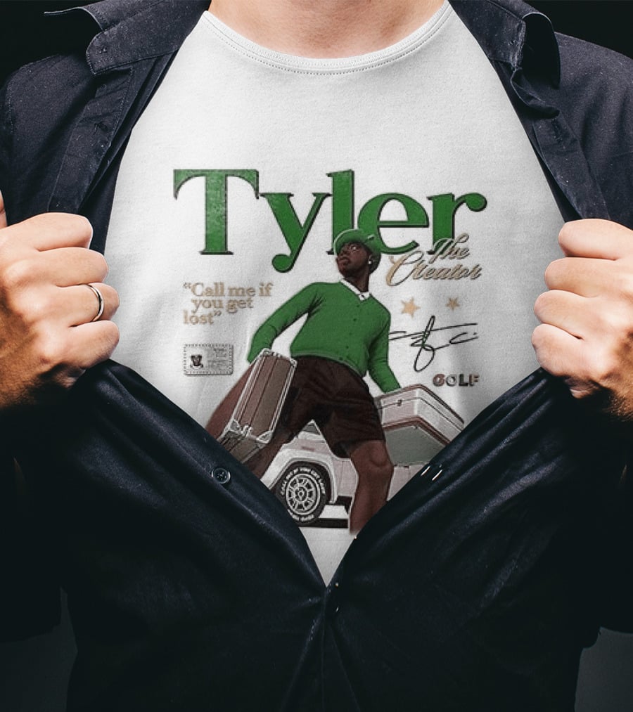 Tyler The Creator Call Me If You Get Lost Vintage Aesthetic Golf Wang T-Shirt