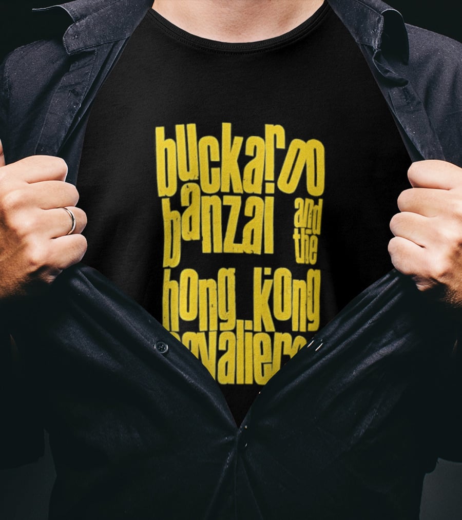 Buckaroo Banzai Hong Kong Cavaliers Yellow T-Shirt