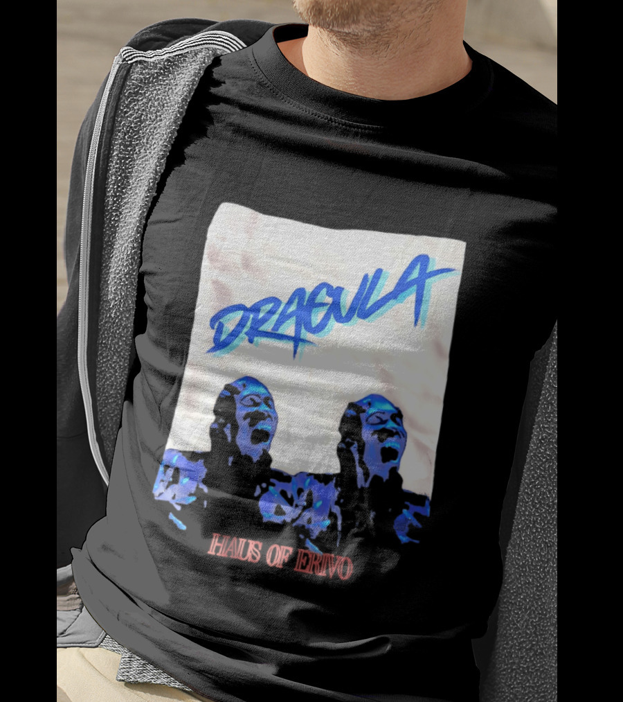 Cynthia Erivo Dracula Haus Of Erivo Blue Artistic T-Shirt