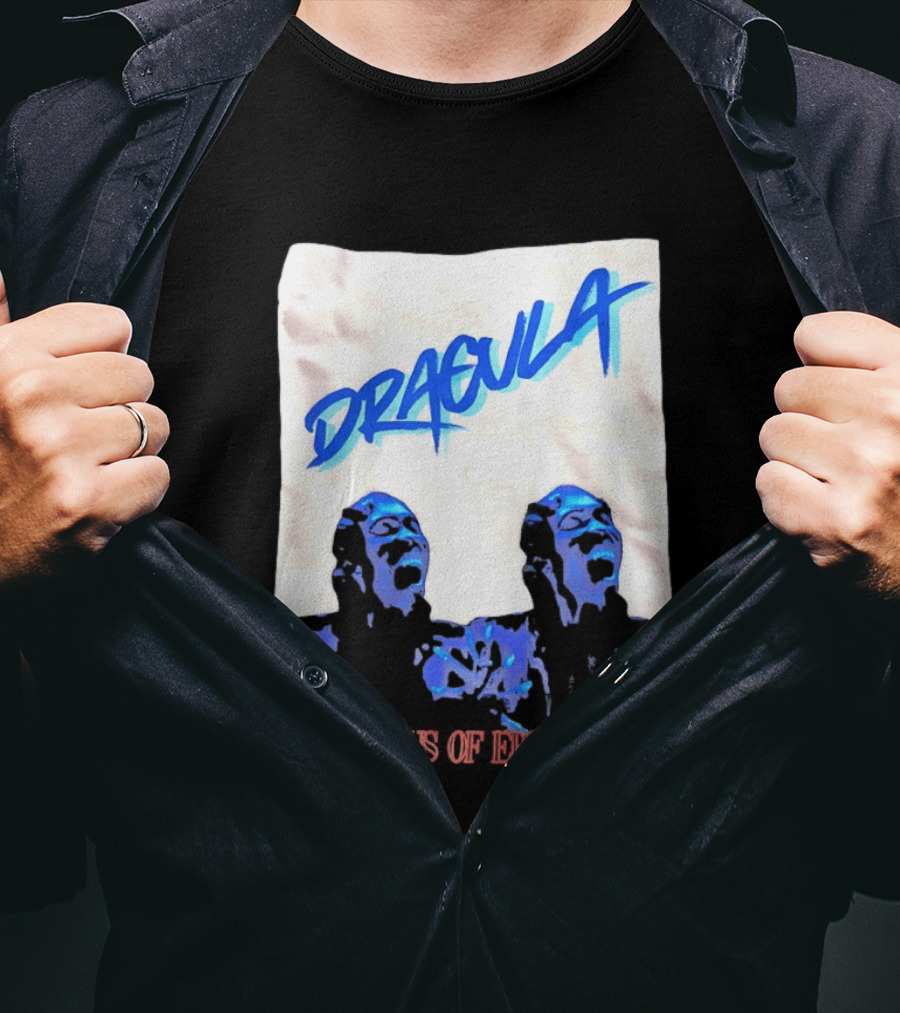Cynthia Erivo Dracula Haus Of Erivo Blue Artistic T-Shirt
