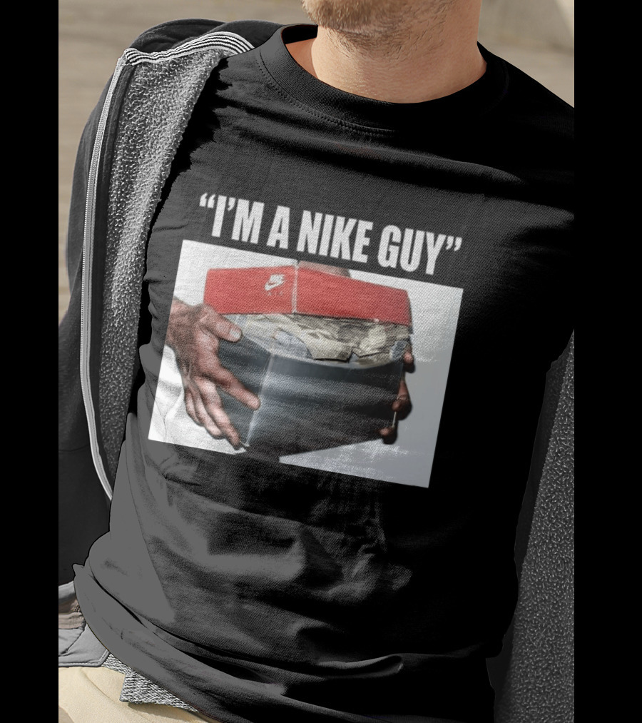 LeBron James Nike Air Cash Sneaker Box T-Shirt