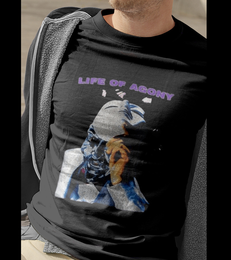 Life Of Agony Ugly Masked Face T-Shirt