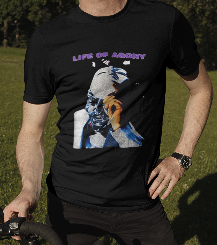 Life Of Agony Ugly Masked Face T-Shirt