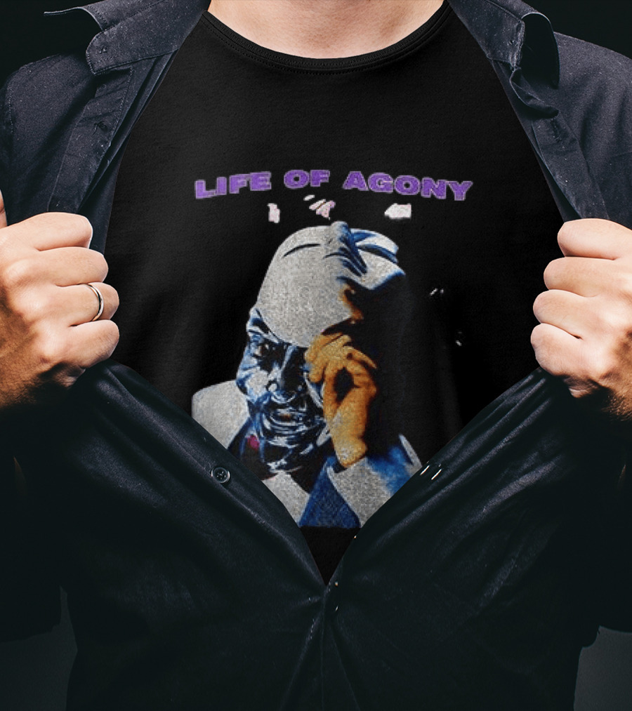 Life Of Agony Ugly Masked Face T-Shirt