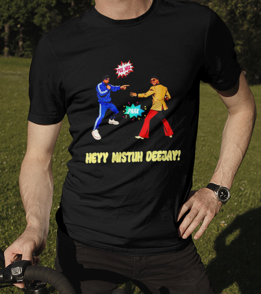 DJ Pee Wee Vs .Paak Heyy Mistuh Deejay The Romantic Tour Live 2026 T-Shirt