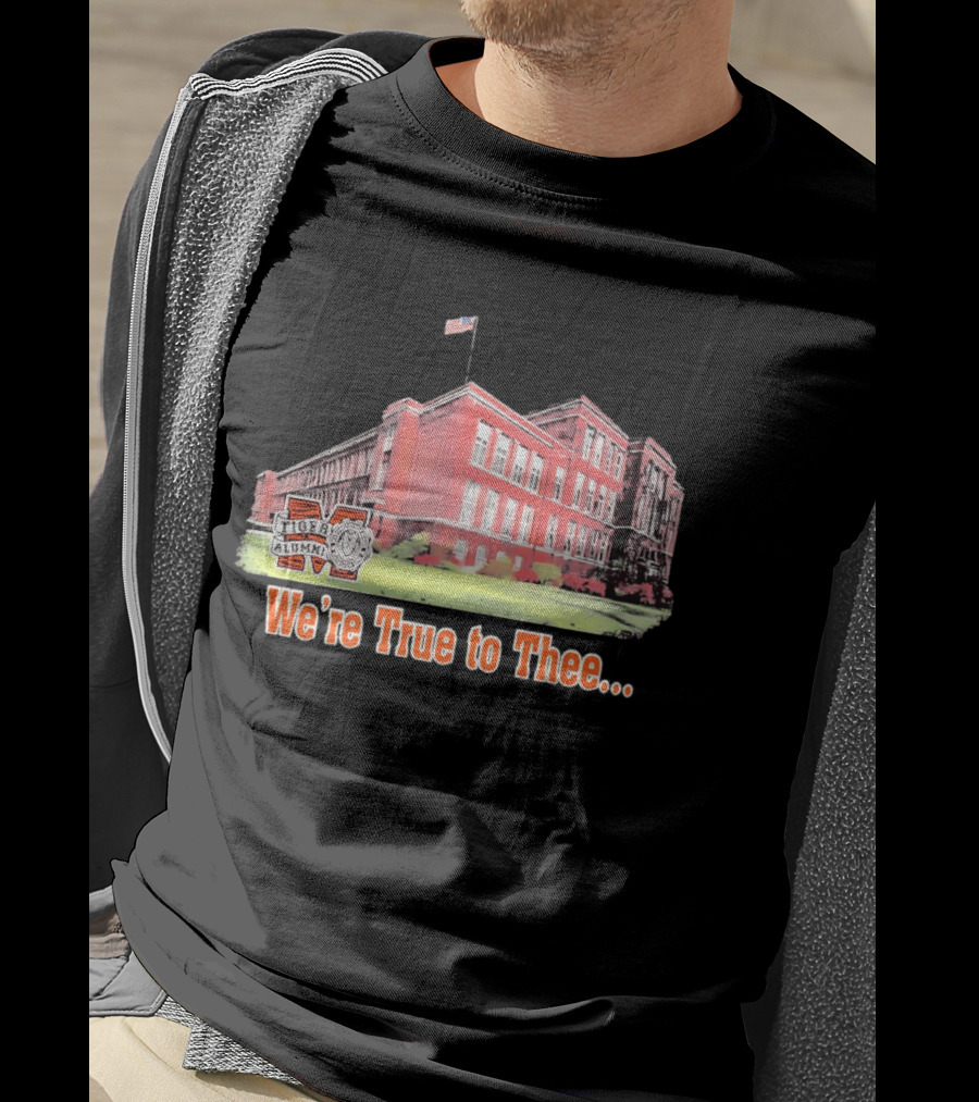 Massillon Washington High School Tiger Alumni We're True To Thee T-Shirt
