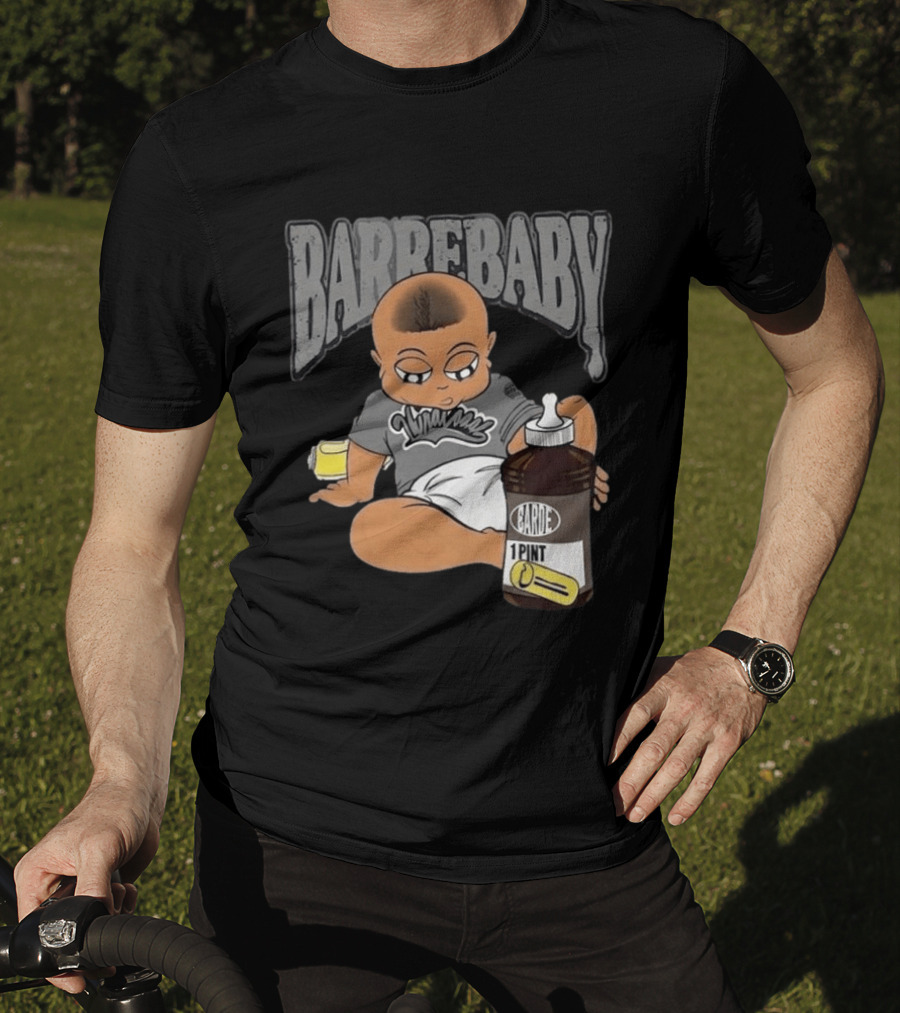 Barrebaby Lil Wayne Syrup 1 Pint Vintage Baby Cartoon T-Shirt