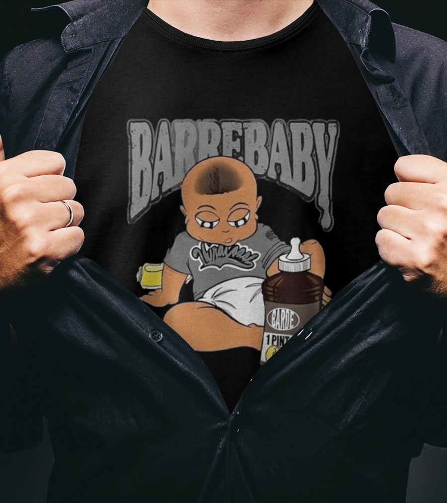 Barrebaby Lil Wayne Syrup 1 Pint Vintage Baby Cartoon T-Shirt
