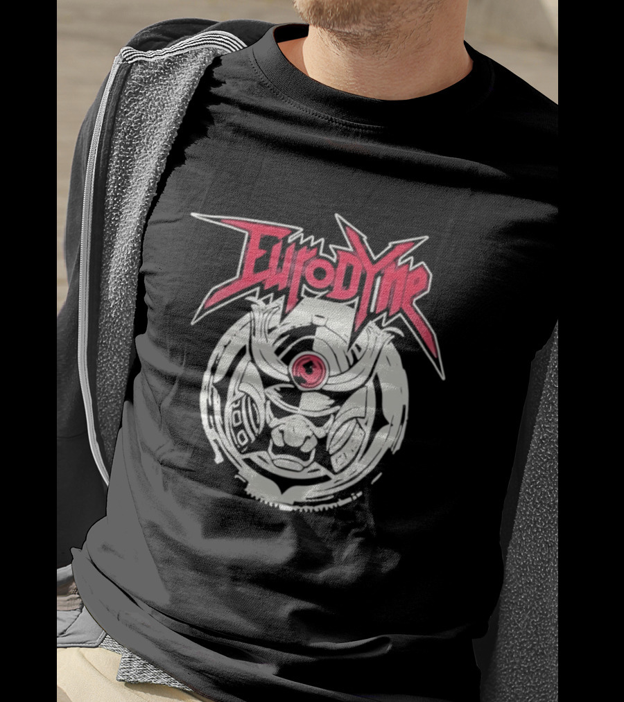 Eurodyne Samurai Cyberpunk Oni RCP77 T-Shirt