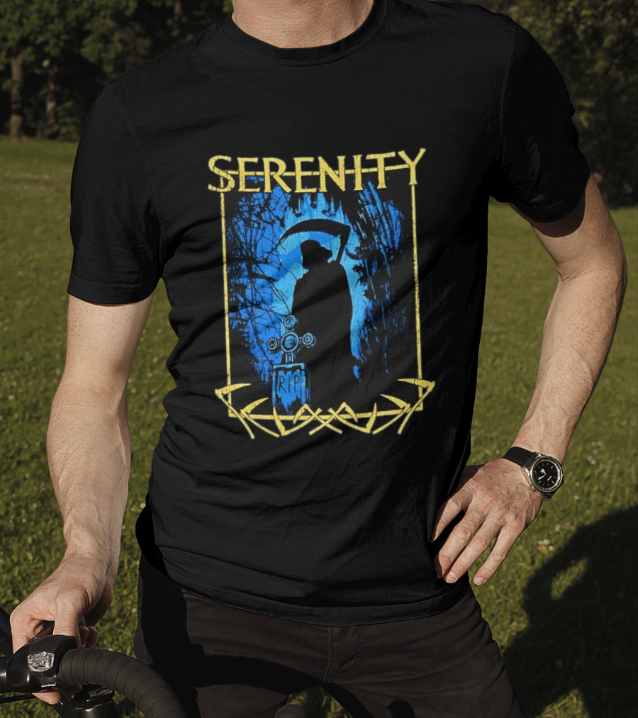 Serenity Grave Robber Reaper RIP Warren Lotas T-Shirt
