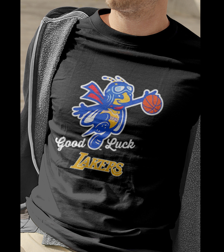 Good Luck Lakers Bee Basketball Team Spirit T-Shirt