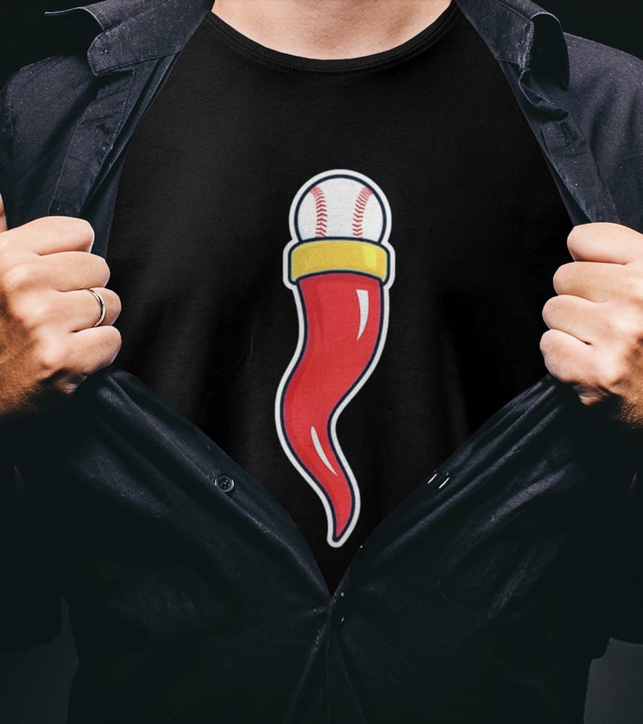 Gabrielle Raucci New York Mets Baseball Chili Pepper T-Shirt