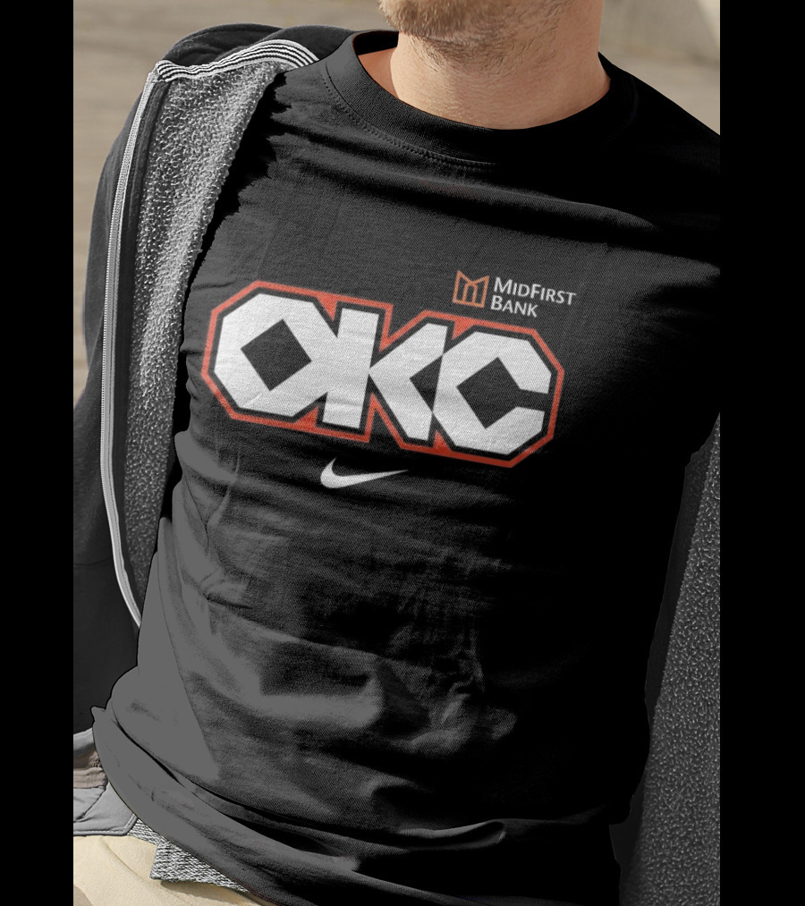 OKC Thunder Shai Gilgeous Alexander Nike MidFirst Bank Collaboration T-Shirt