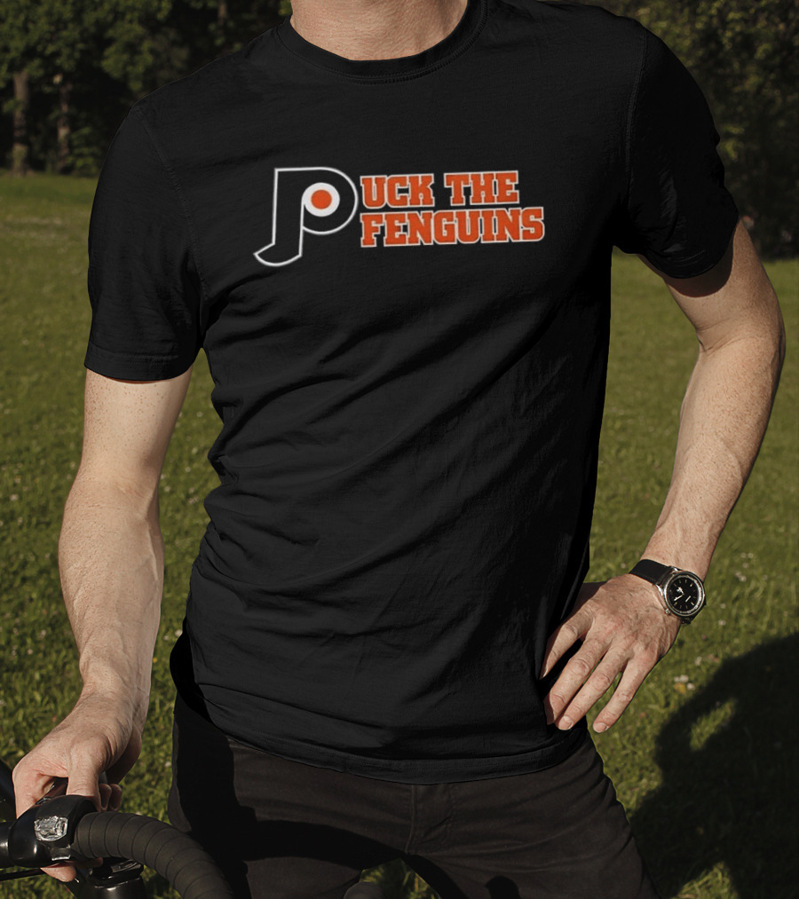Philadelphia Flyers Puck The Fenguins T-Shirt