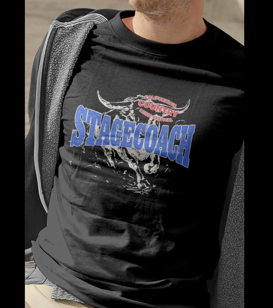 Stagecoach California's Country Music Festival 2026 Indio By The Horns Sand T-Shirt