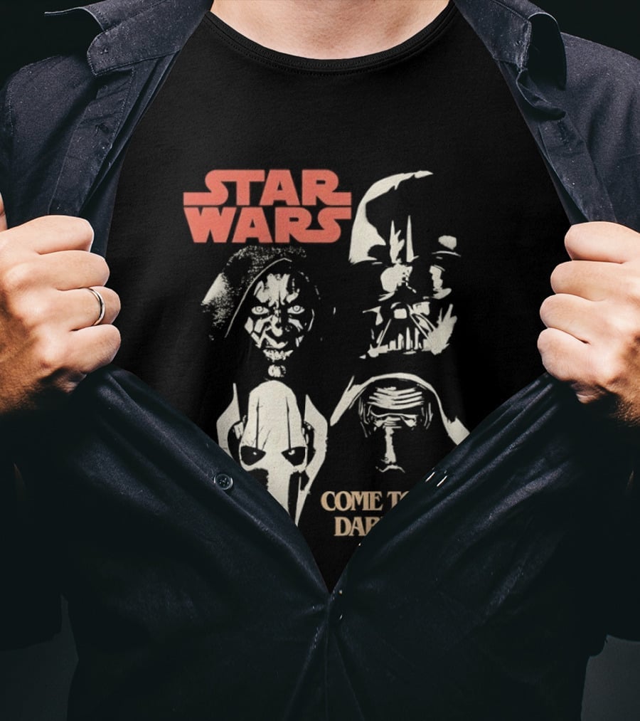 Star Wars Come To The Dark Side Darth Vader Sith Lords T-Shirt