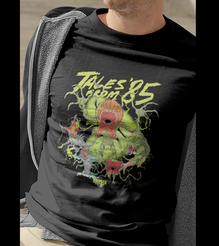 Tales From '85 Creature Monster Scene T-Shirt
