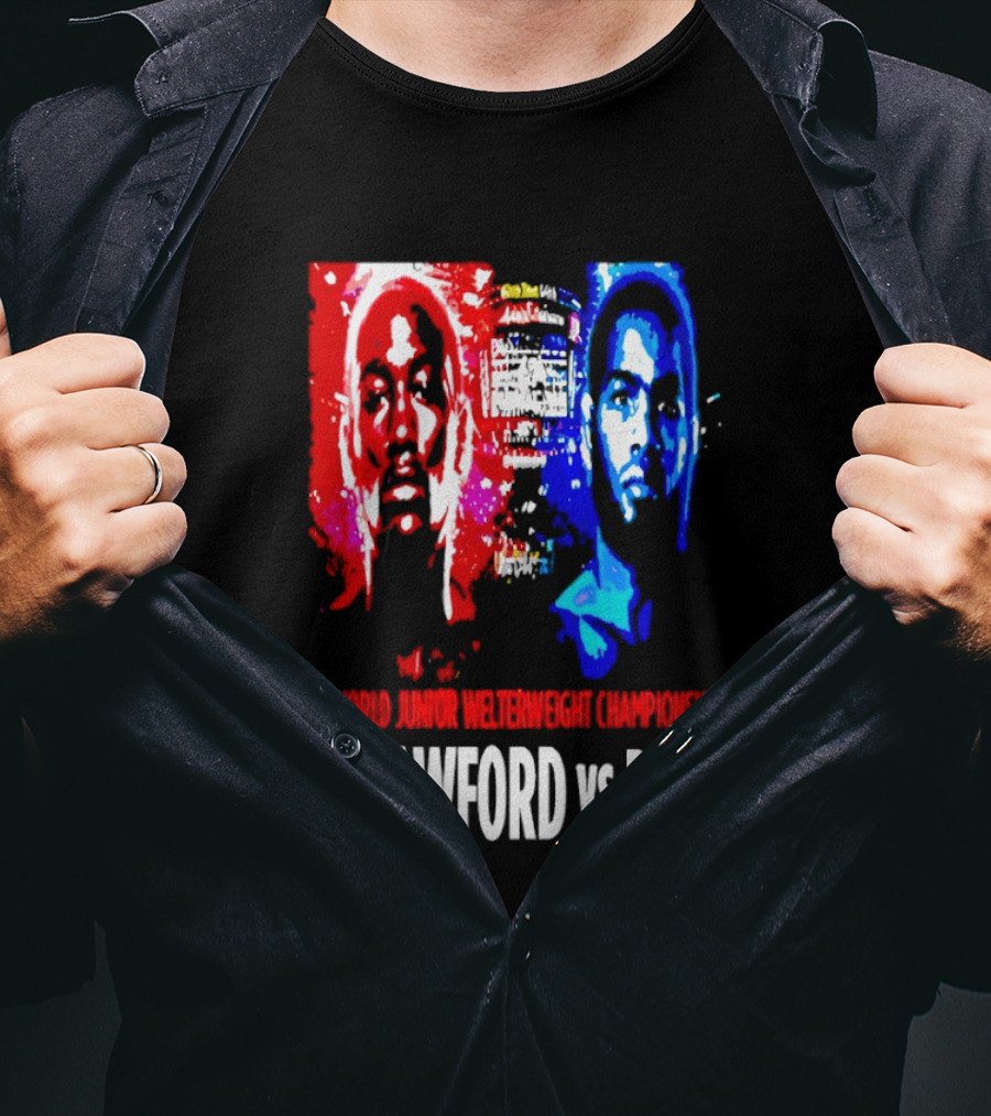 Crawford Vs Diaz World Junior Welterweight Championship Boxing T-Shirt