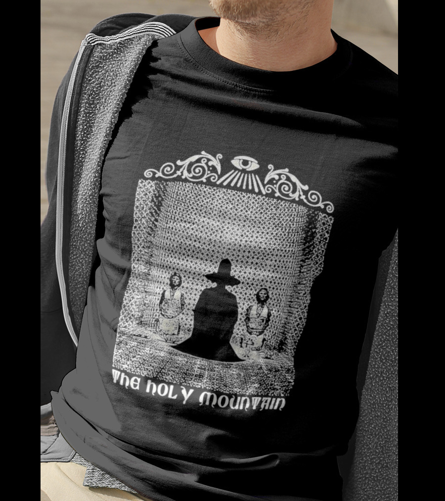 The Holy Mountain Mystical Silhouette With Eye T-Shirt