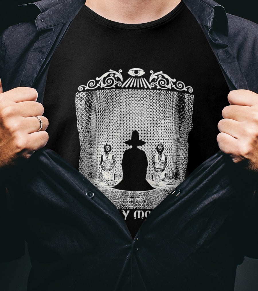 The Holy Mountain Mystical Silhouette With Eye T-Shirt