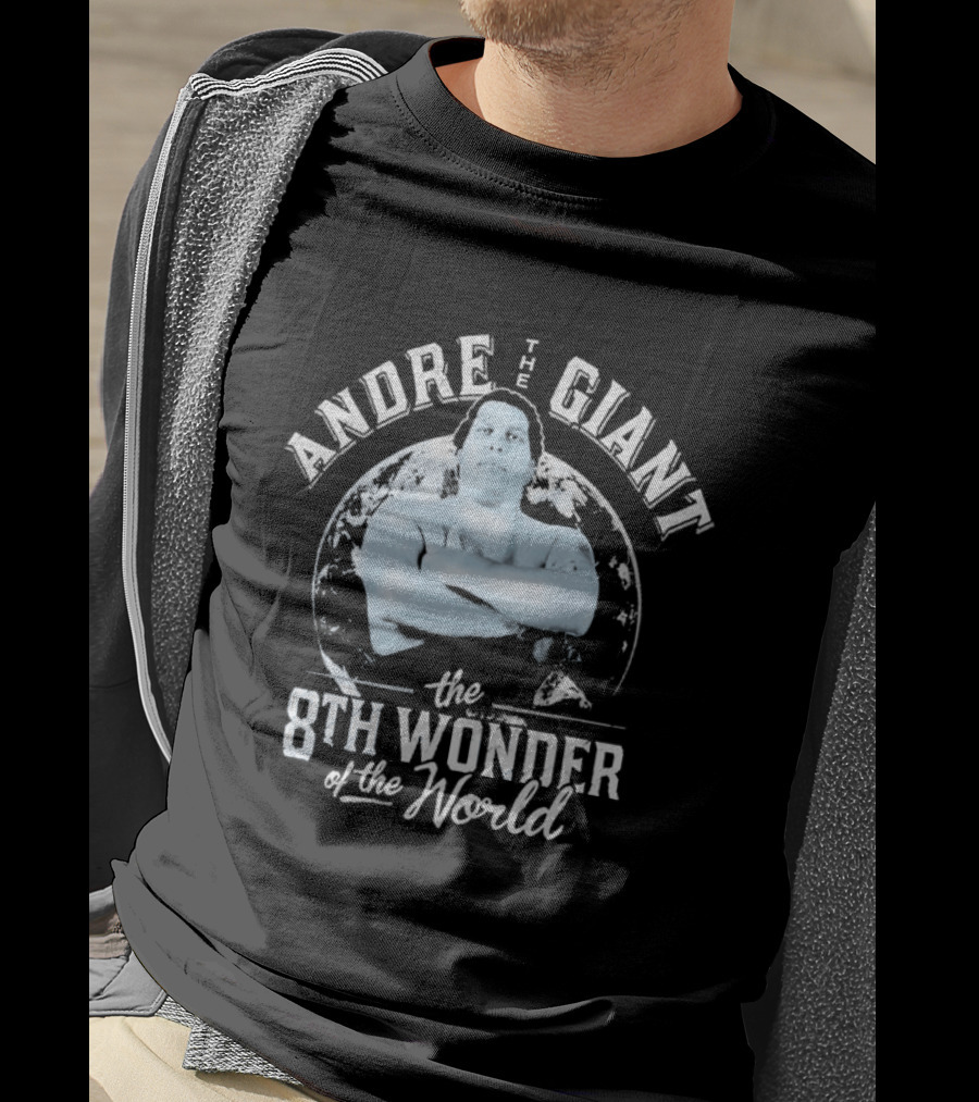 Andre The Giant The 8th Wonder Of The World WrestleMania WWE Hulk Hogan T-Shirt