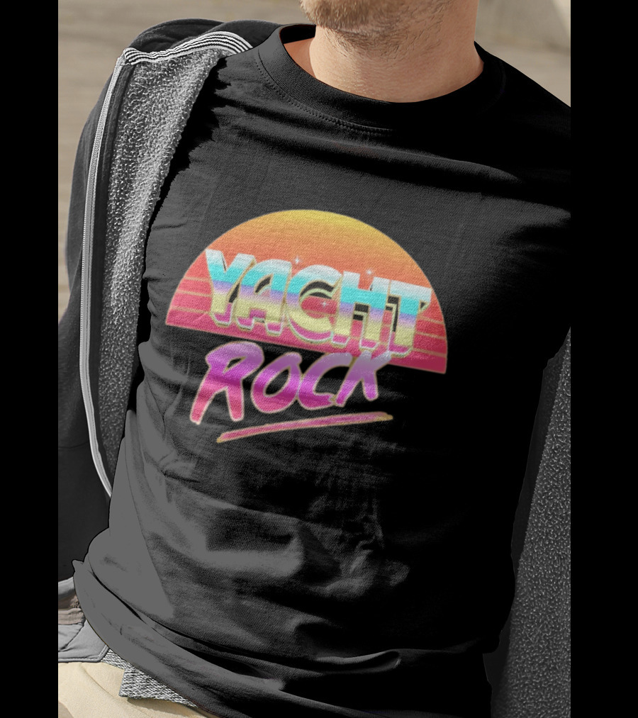 Yacht Rock Sunset Retro Vibes T-Shirt