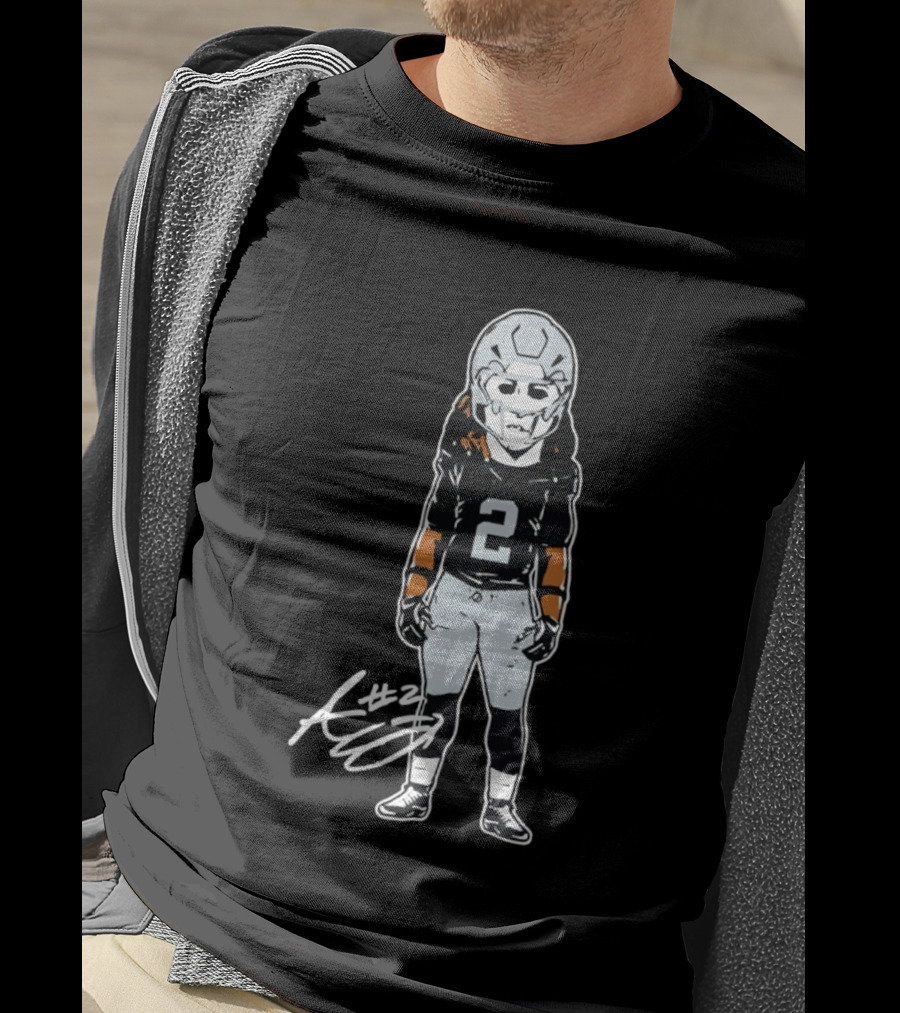 Boogeyman Ashton Jeanty Las Vegas Football Number 2 T-Shirt