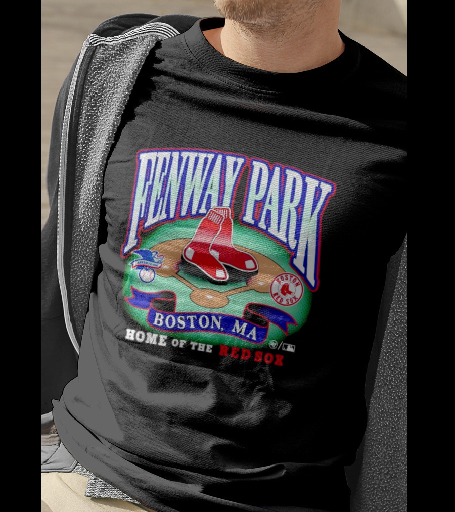 Boston Red Sox Fenway Park Boston MA Home Of The Red Sox American League 2026 T-Shirt